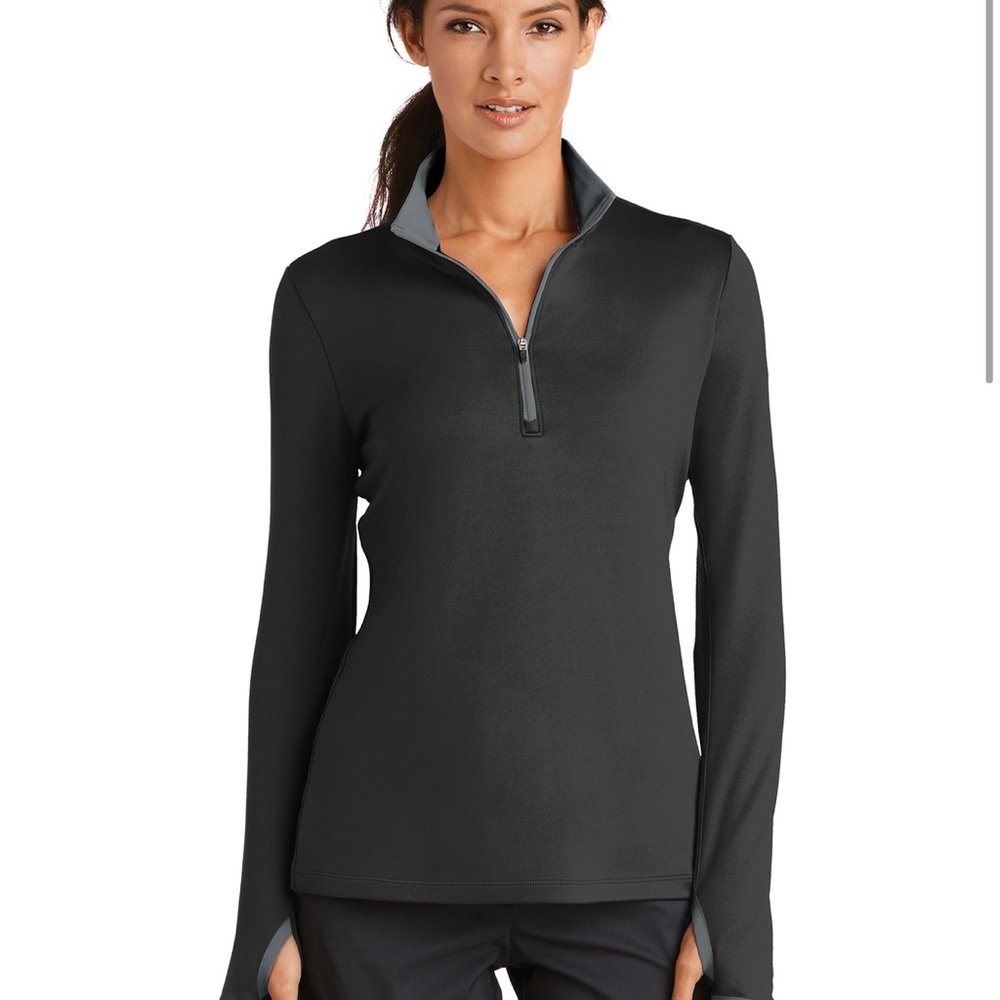 Nike Ladies Dri-FIT Stretch 1/2-Zip Cover-Up